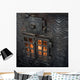 Cast Iron Fireplace Wall Mural