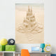 sand castle Wall Mural