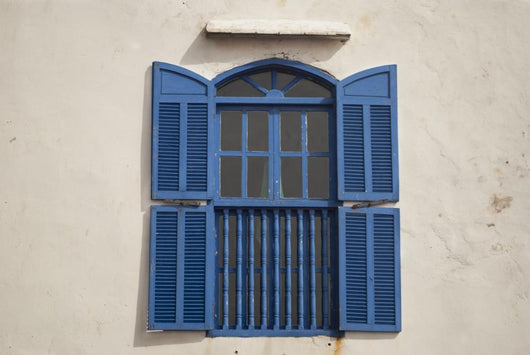 Window in Essaouira Morocco Wall Mural