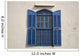 Window in Essaouira Morocco Wall Mural