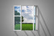 Opening Windowview on Nature Wall Mural