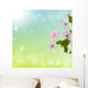 Flower background. Nature season Wall Mural