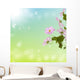 Flower background. Nature season Wall Mural