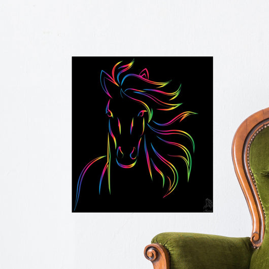 Vector Image of an Horse Wall Decal