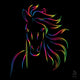 Vector Image of an Horse Wall Decal