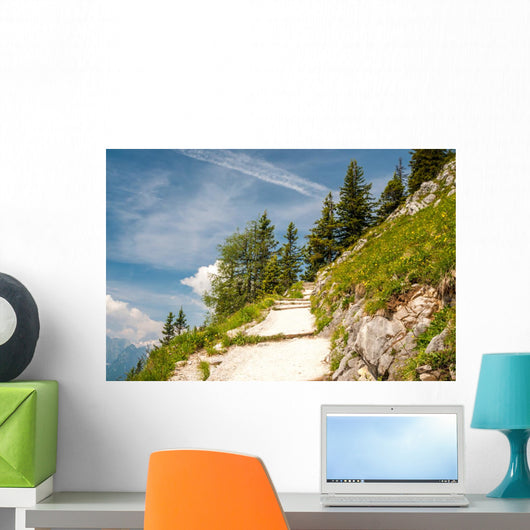 Paths to Clouds Wall Mural