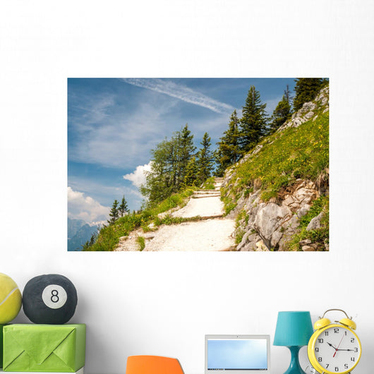 Paths to Clouds Wall Mural