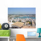 Ibiza overlooking the harbor Wall Mural
