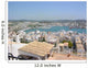 Ibiza overlooking the harbor Wall Mural