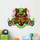 8 Ball Rider Wall Decal