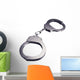 handcuffs - clipping path Wall Decal