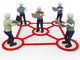 laptop men net Wall Decal