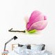 Magnolia Na Biaym Tle Wall Decal