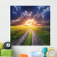 Country Road and Sunset