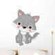 Fun zoo. Wolf Wall Decal