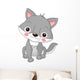Fun zoo. Wolf Wall Decal