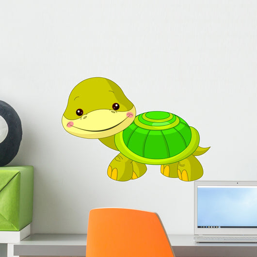 Fun zoo. Turtle Wall Decal