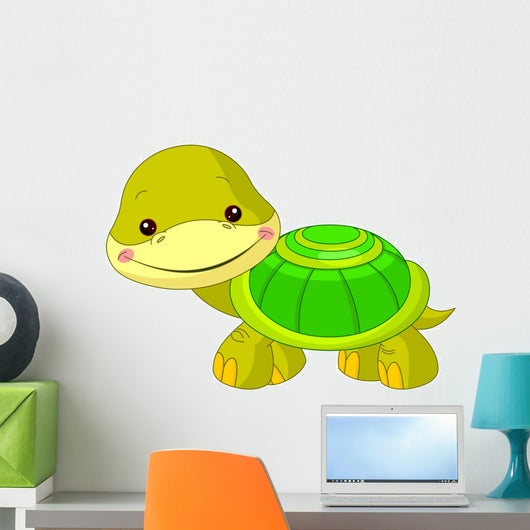 Fun zoo. Turtle Wall Decal