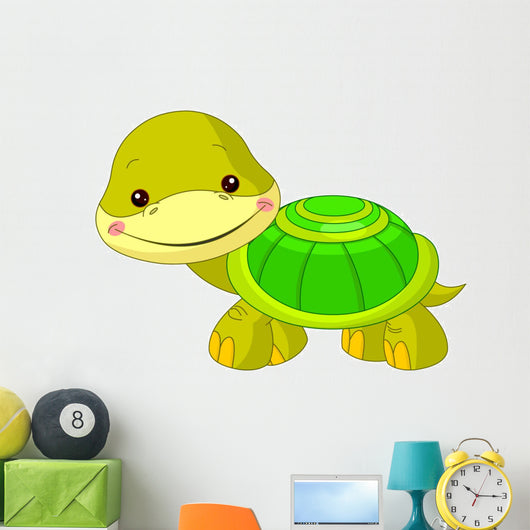 Fun zoo. Turtle Wall Decal
