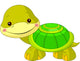 Fun zoo. Turtle Wall Decal