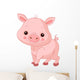 Fun zoo. Pig Wall Decal