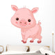 Fun zoo. Pig Wall Decal