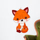 Fun zoo. Fox Wall Decal