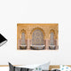 Typical Moroccan Tiled Fountain Wall Mural