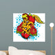 Flying skulls Wall Decal