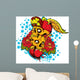 Flying skulls Wall Decal