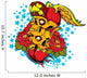 Flying skulls Wall Decal