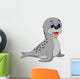 Baby seal cartoon Wall Decal