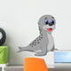 Baby seal cartoon Wall Decal