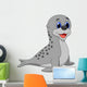 Baby seal cartoon Wall Decal