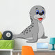 Baby seal cartoon Wall Decal