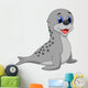 Baby seal cartoon Wall Decal
