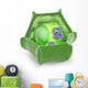 Plant Cell Cutaway Illustration Wall Decal