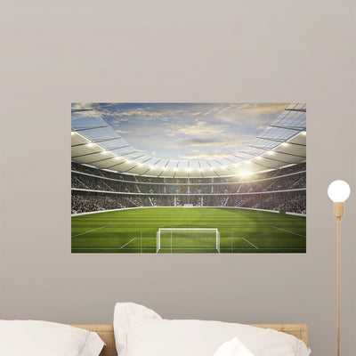 Stadium 4 shown on a wall