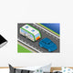 Isometric Roulotte and Car