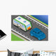 Isometric Roulotte and Car