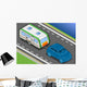 Isometric Roulotte and Car