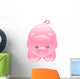 Cute Cartoon Pig Wall Decal
