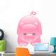 Cute Cartoon Pig Wall Decal