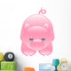 Cute Cartoon Pig Wall Decal