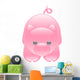 Cute Cartoon Pig Wall Decal