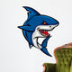 angry shark cartoon Wall Decal