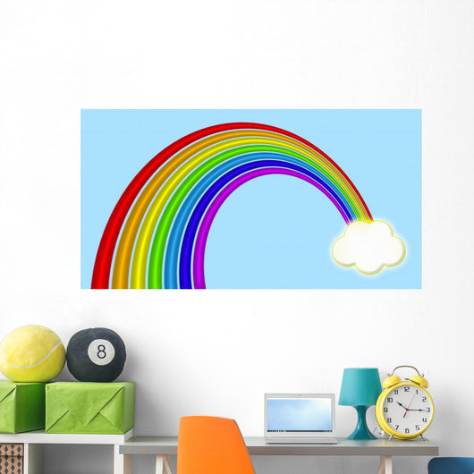 Rainbow's end Wall Mural