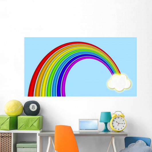 Rainbow's end Wall Mural
