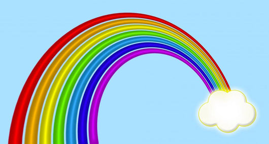 Rainbow's end Wall Mural