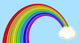 Rainbow's end Wall Mural